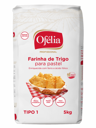 FARINHA DE TRIGO 5KG PARA PASTEL PAPEL